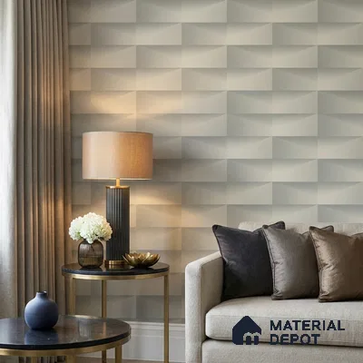 ST021088 | 10.05 Meter x 20.86 Inches Geometric Look Wallpaper - 57.33 Sq. Ft. | Minimum 15% wastage during installation