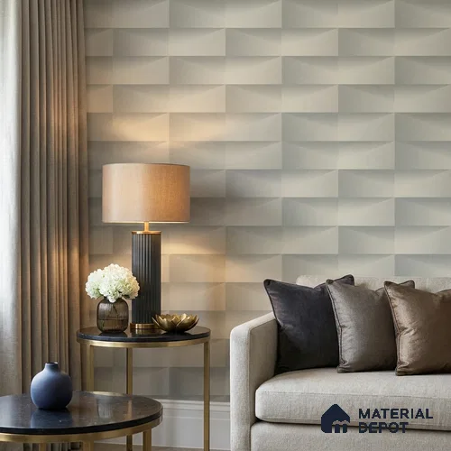 ST021088 | 10.05 Meter x 20.86 Inches Geometric Look Wallpaper - 57.33 Sq. Ft. | Minimum 15% wastage during installation