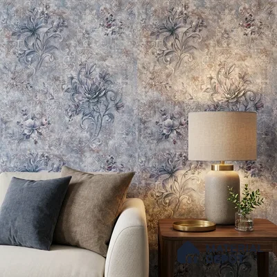 1103 | 10 Meter x 21 Inches Florals Look Wallpaper - 57.37 Sq. Ft. | Minimum 15% wastage during installation