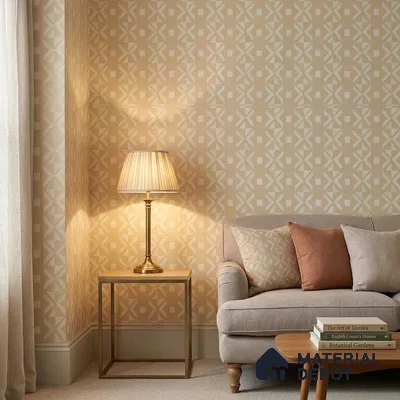 AMBL23434 | 10 Meter x 21 Inches Patterned Look Wallpaper - 57.05 Sq. Ft. | Minimum 15% wastage during installation