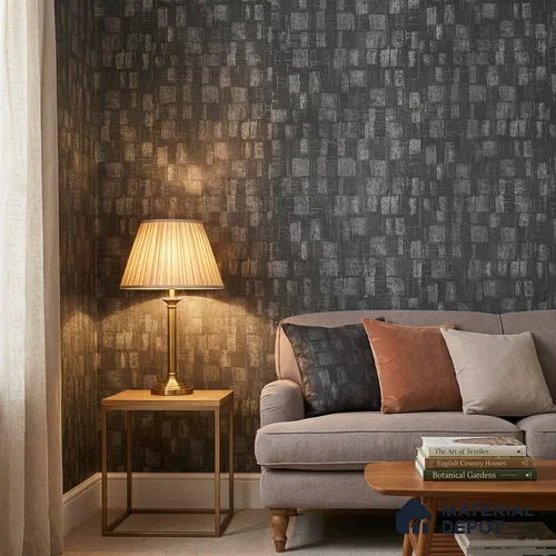 AMBL23471 | 10 Meter x 21 Inches Patterned Look Wallpaper - 57.05 Sq. Ft. | Minimum 15% wastage during installation