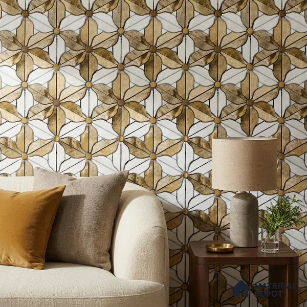 FE501-2 | 10 Meter x 21 Inch PVC Patterned Look Wallpaper - 57 Sq. Ft. | Minimum 15% wastage during installation