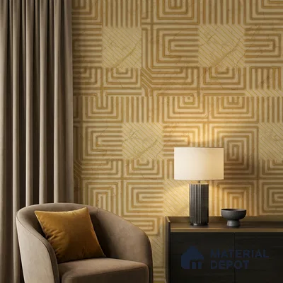 FE506-2 | 10 Meter x 21 Inch PVC Patterned Look Wallpaper - 57 Sq. Ft. | Minimum 15% wastage during installation