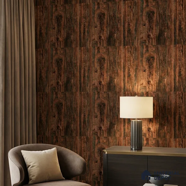 FE511-2 | 10 Meter x 21 Inch PVC Wood Look Wallpaper - 57 Sq. Ft. | Minimum 15% wastage during installation