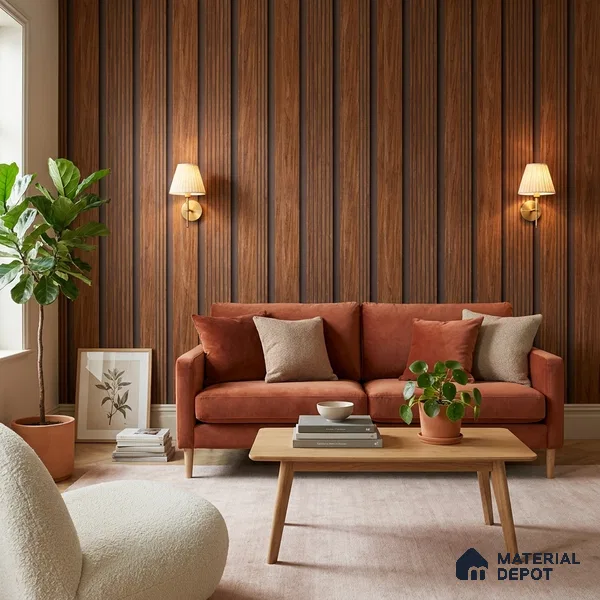 FE511-3 | 10 Meter x 21 Inch PVC Wood Look Wallpaper - 57 Sq. Ft. | Minimum 15% wastage during installation