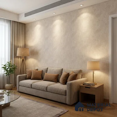 FE512-2 | 10 Meter x 21 Inch PVC Texture Look Wallpaper - 57 Sq. Ft. | Minimum 15% wastage during installation