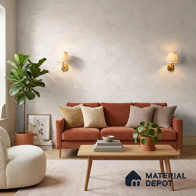 FE512-5 | 10 Meter x 21 Inch PVC Texture Look Wallpaper - 57 Sq. Ft. | Minimum 15% wastage during installation