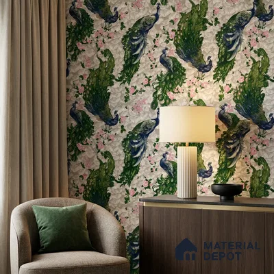 23820 | 10 Meter x 21 Inches Animal Print Look Wallpaper - 57.41 Sq. Ft. | Minimum 15% wastage during installation
