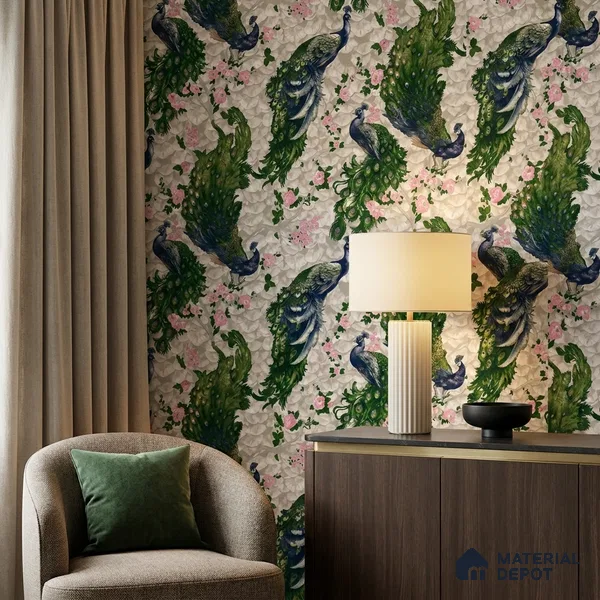 23820 | 10 Meter x 21 Inches Animal Print Look Wallpaper - 57.41 Sq. Ft. | Minimum 15% wastage during installation