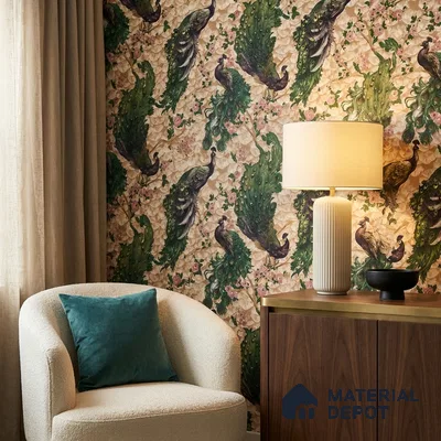 23816 | 10 Meter x 21 Inches Animal Print Look Wallpaper - 57.41 Sq. Ft. | Minimum 15% wastage during installation