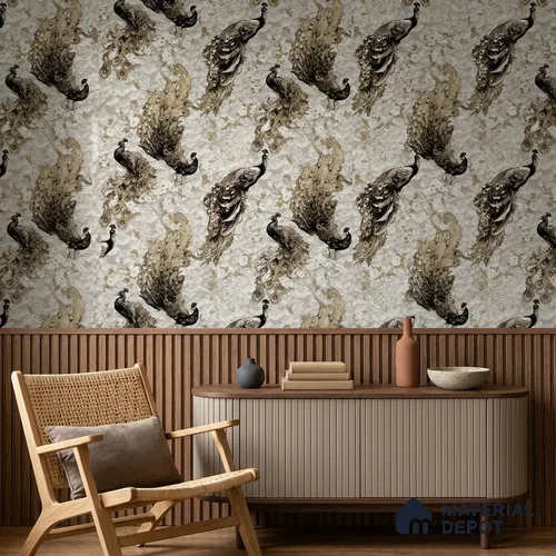 23818 | 10 Meter x 21 Inches Animal Print Look Wallpaper - 57.41 Sq. Ft. | Minimum 15% wastage during installation