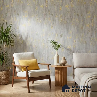 AMBL23415 | 10 Meter x 21 Inches Florals Look Wallpaper - 57.05 Sq. Ft. | Minimum 15% wastage during installation