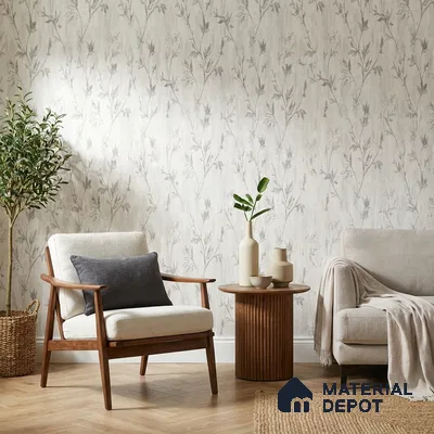 AMBL23418 | 10 Meter x 21 Inches Florals Look Wallpaper - 57.05 Sq. Ft. | Minimum 15% wastage during installation