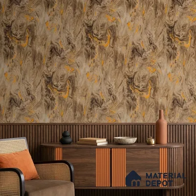 AMBL23428 | 10 Meter x 21 Inches Abstract Look Wallpaper - 57.05 Sq. Ft. | Minimum 15% wastage during installation