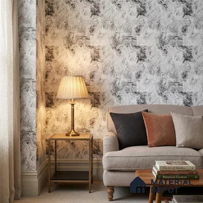 AMBL23429 | 10 Meter x 21 Inches Abstract Look Wallpaper - 57.05 Sq. Ft. | Minimum 15% wastage during installation