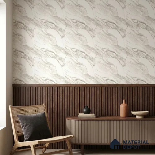 85111-3 | 5 Meter x 42 Inch PVC Marble Look Wallpaper - 57 Sq. Ft. | Minimum 10% wastage during installation