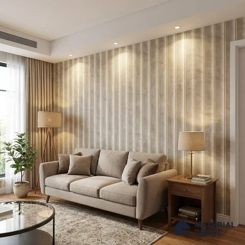 85107-2 | 5 Meter x 42 Inch PVC Marble Look Wallpaper - 57 Sq. Ft. | Minimum 10% wastage during installation