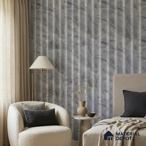 85107-3 | 5 Meter x 42 Inch PVC Marble Look Wallpaper - 57 Sq. Ft. | Minimum 10% wastage during installation