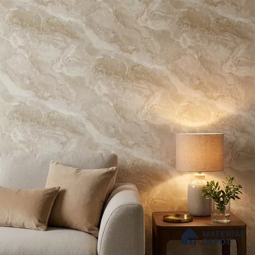 85106-2 | 5 Meter x 42 Inch PVC Marble Look Wallpaper - 57 Sq. Ft. | Minimum 10% wastage during installation