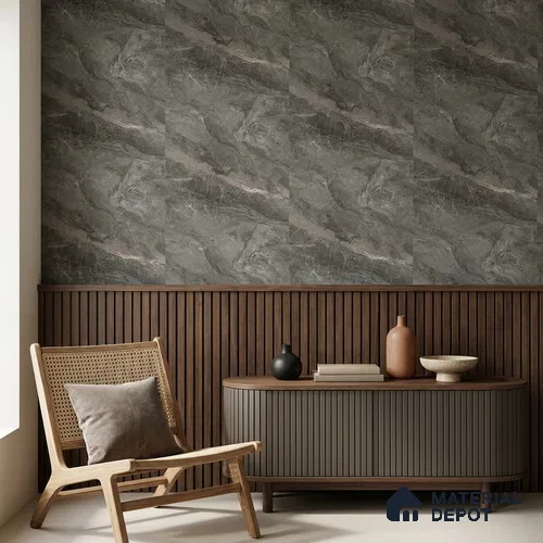 85106-4 | 5 Meter x 42 Inch PVC Marble Look Wallpaper - 57 Sq. Ft. | Minimum 10% wastage during installation