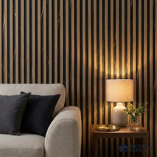 85105-5 | 5 Meter x 42 Inch PVC Marble Look Wallpaper - 57 Sq. Ft. | Minimum 10% wastage during installation
