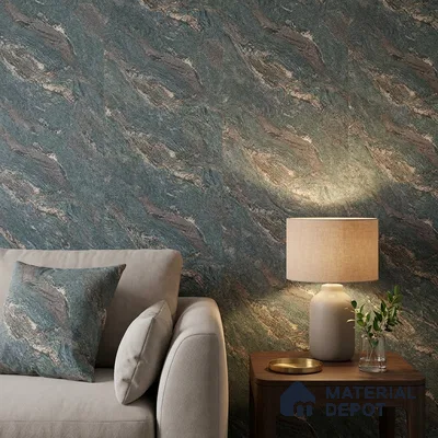 85101-5 | 5 Meter x 42 Inch PVC Marble Look Wallpaper - 57 Sq. Ft. | Minimum 10% wastage during installation