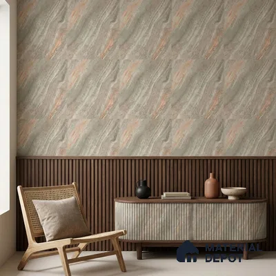 85100-5 | 5 Meter x 42 Inch PVC Marble Look Wallpaper - 57 Sq. Ft. | Minimum 10% wastage during installation