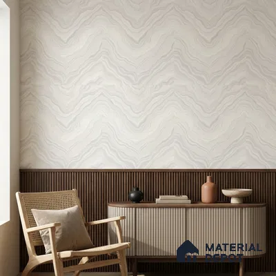 85068-8 | 5 Meter x 42 Inch PVC Marble Look Wallpaper - 57 Sq. Ft. | Minimum 10% wastage during installation