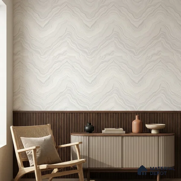 85068-8 | 5 Meter x 42 Inch PVC Marble Look Wallpaper - 57 Sq. Ft. | Minimum 10% wastage during installation