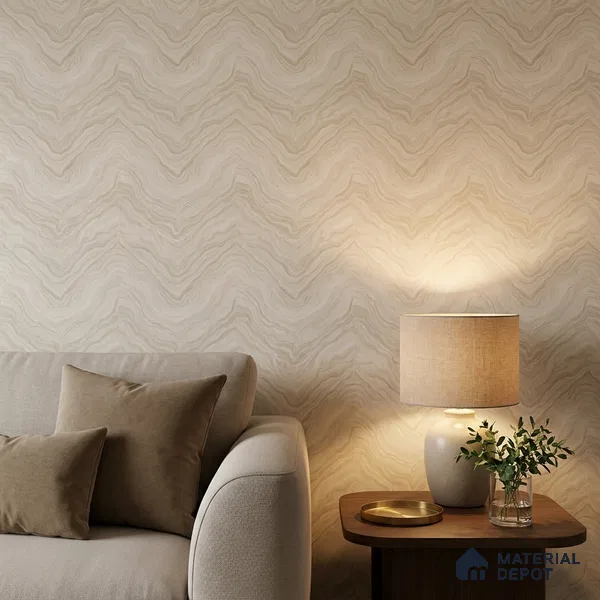85068-9 | 5 Meter x 42 Inch PVC Marble Look Wallpaper - 57 Sq. Ft. | Minimum 10% wastage during installation