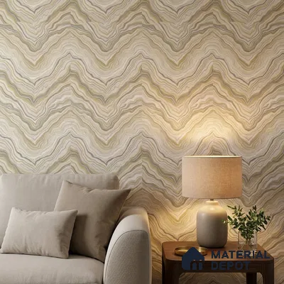 85068-10 | 5 Meter x 42 Inch PVC Marble Look Wallpaper - 57 Sq. Ft. | Minimum 10% wastage during installation