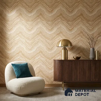 85068-11 | 5 Meter x 42 Inch PVC Marble Look Wallpaper - 57 Sq. Ft. | Minimum 10% wastage during installation