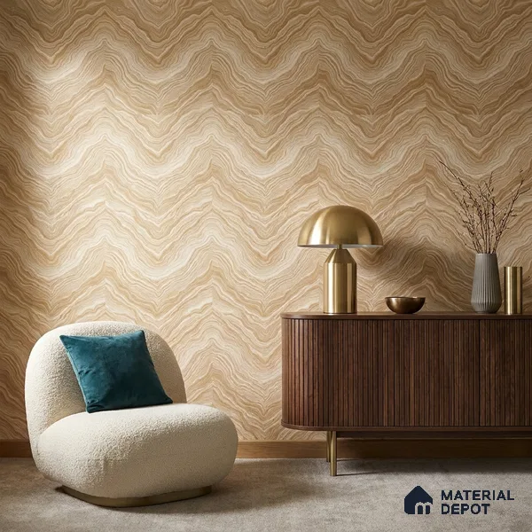 85068-11 | 5 Meter x 42 Inch PVC Marble Look Wallpaper - 57 Sq. Ft. | Minimum 10% wastage during installation
