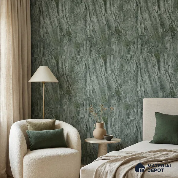81189-9 | 5 Meter x 42 Inch PVC Marble Look Wallpaper - 57 Sq. Ft. | Minimum 10% wastage during installation