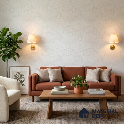 RD2603 | 10 Meter x 21 Inch PVC Texture Look Wallpaper - 57 Sq. Ft. | Minimum 15% wastage during installation