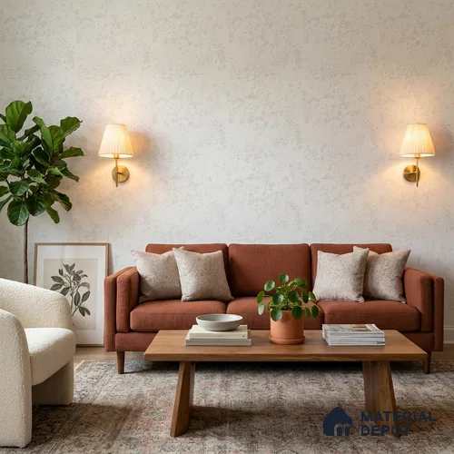 RD2603 | 10 Meter x 21 Inch PVC Texture Look Wallpaper - 57 Sq. Ft. | Minimum 15% wastage during installation