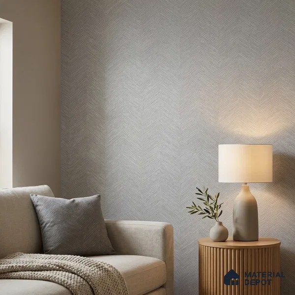 RD2608 | 10 Meter x 21 Inch PVC Patterned Look Wallpaper - 57 Sq. Ft. | Minimum 15% wastage during installation