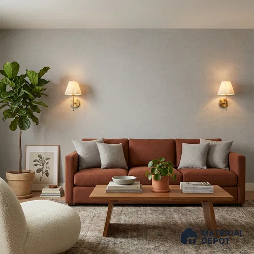 RD2617 | 10 Meter x 21 Inch PVC Texture Look Wallpaper - 57 Sq. Ft. | Minimum 15% wastage during installation
