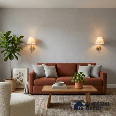 RD2618 | 10 Meter x 21 Inch PVC Texture Look Wallpaper - 57 Sq. Ft. | Minimum 15% wastage during installation
