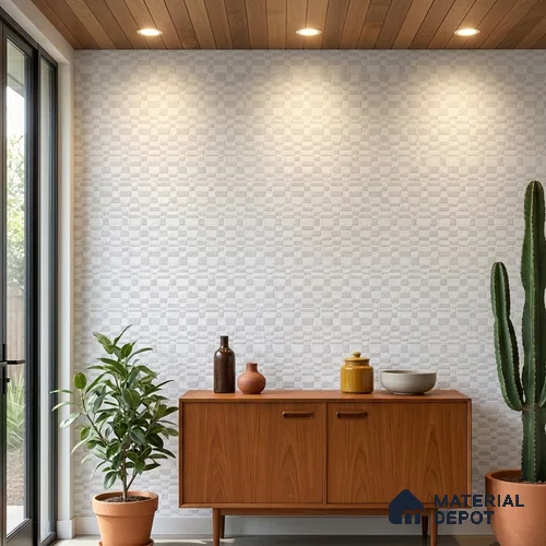 RD2623 | 10 Meter x 21 Inch PVC Patterned Look Wallpaper - 57 Sq. Ft. | Minimum 15% wastage during installation