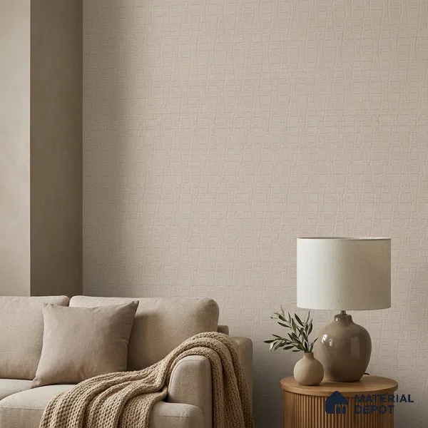 RD2624 | 10 Meter x 21 Inch PVC Patterned Look Wallpaper - 57 Sq. Ft. | Minimum 15% wastage during installation