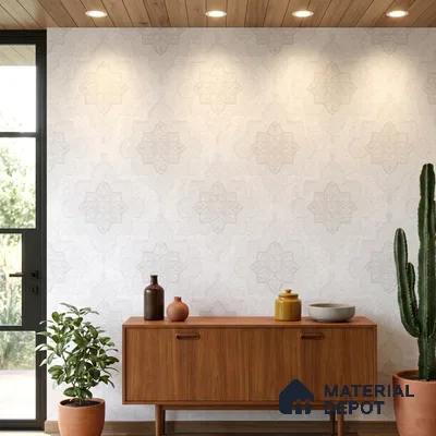RD2627 | 10 Meter x 21 Inch PVC Patterned Look Wallpaper - 57 Sq. Ft. | Minimum 15% wastage during installation
