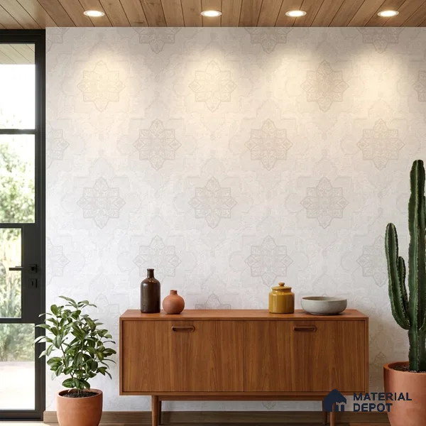 RD2627 | 10 Meter x 21 Inch PVC Patterned Look Wallpaper - 57 Sq. Ft. | Minimum 15% wastage during installation