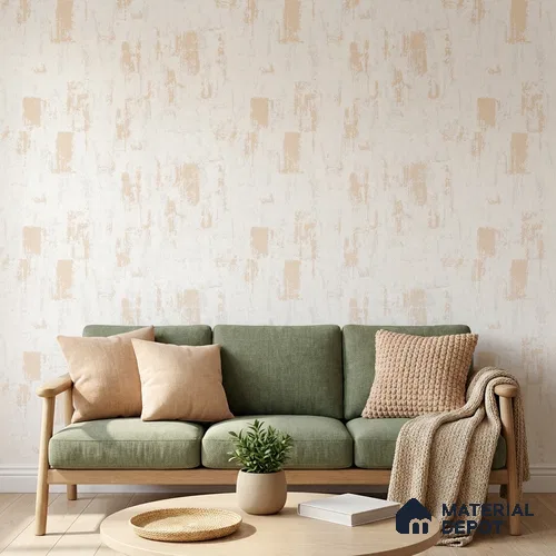 RD2648 | 10 Meter x 21 Inch PVC Texture Look Wallpaper - 57 Sq. Ft. | Minimum 15% wastage during installation