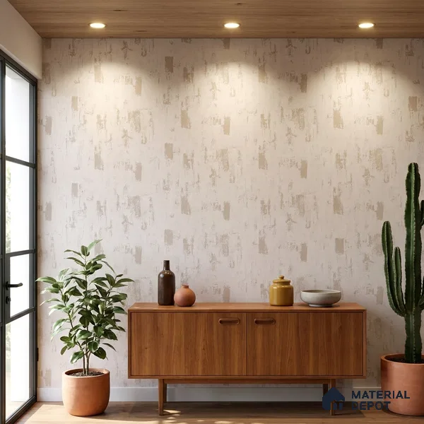 RD2647 | 10 Meter x 21 Inch PVC Texture Look Wallpaper - 57 Sq. Ft. | Minimum 15% wastage during installation