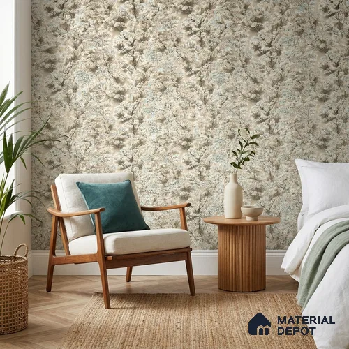 23805 | 10 Meter x 21 Inches Florals Look Wallpaper - 57.41 Sq. Ft. | Minimum 15% wastage during installation