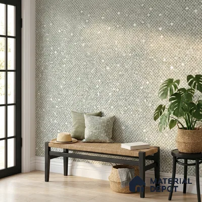23809 | 10 Meter x 21 Inches Patterned Look Wallpaper - 57.41 Sq. Ft. | Minimum 15% wastage during installation