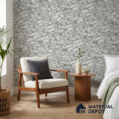23821 | 10 Meter x 21 Inches Patterned Look Wallpaper - 57.41 Sq. Ft. | Minimum 15% wastage during installation