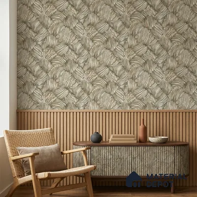 23835 | 10 Meter x 21 Inches Patterned Look Wallpaper - 57.41 Sq. Ft. | Minimum 15% wastage during installation
