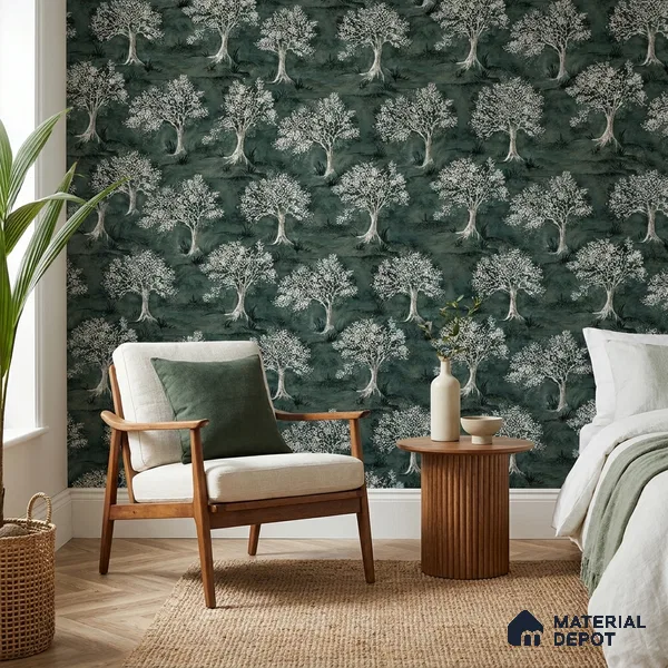 23840 | 10 Meter x 21 Inches Tropical Look Wallpaper - 57.41 Sq. Ft. | Minimum 15% wastage during installation